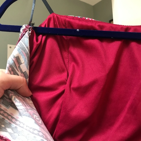 High Low Strapless Dress - Picture 8 of 9